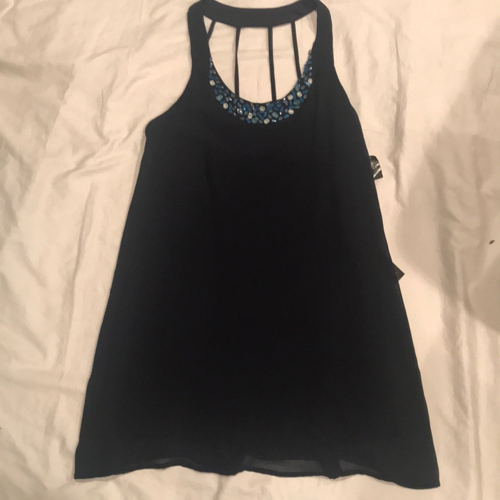 Blue Cocktail Dress